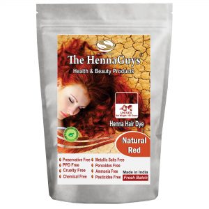 Natural Red Henna Hair Dye