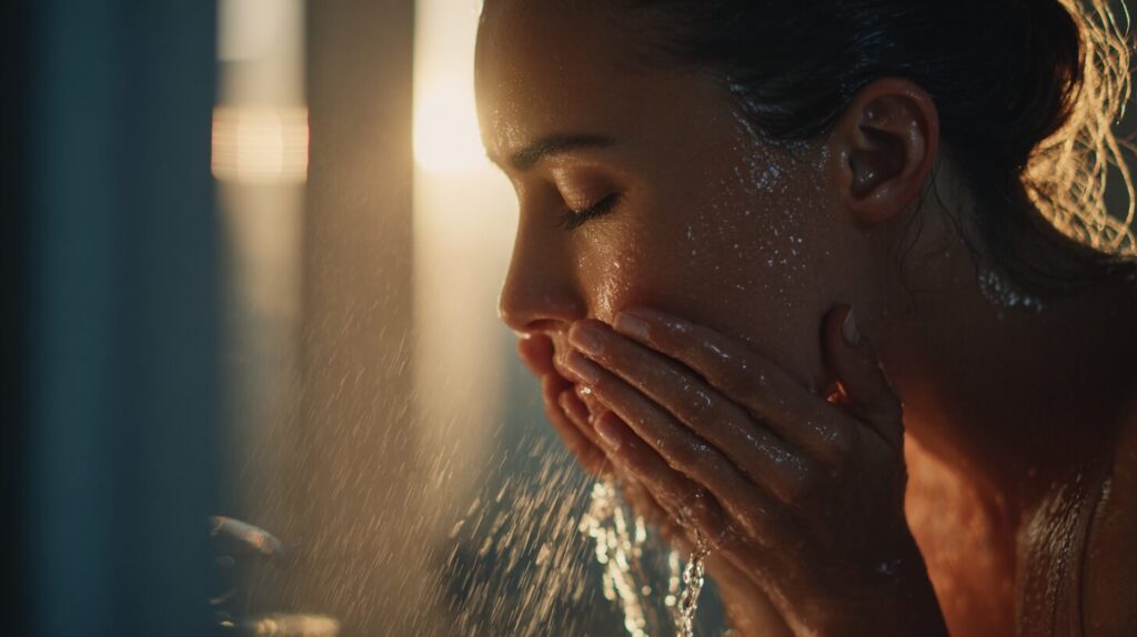 Daily Skin Care Routine at Home - Easy Steps - Women Olympus